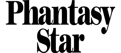 Phantasy Star logo for Sega Master System